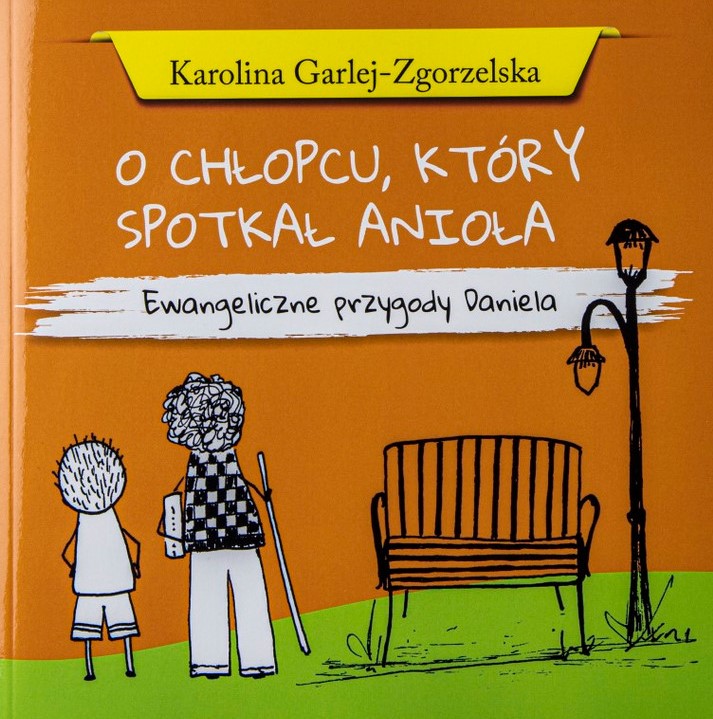 O chłopcu, który spotkał anioła okładka