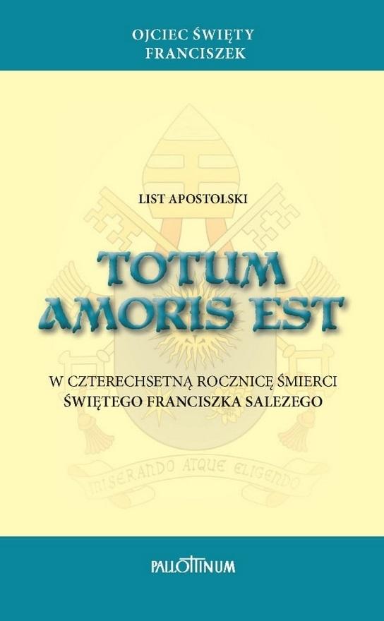 Totum amoris est. List apostolski okładka