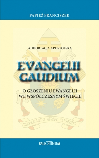 Adhortacja apostolska "Evangelii gaudium" okładka